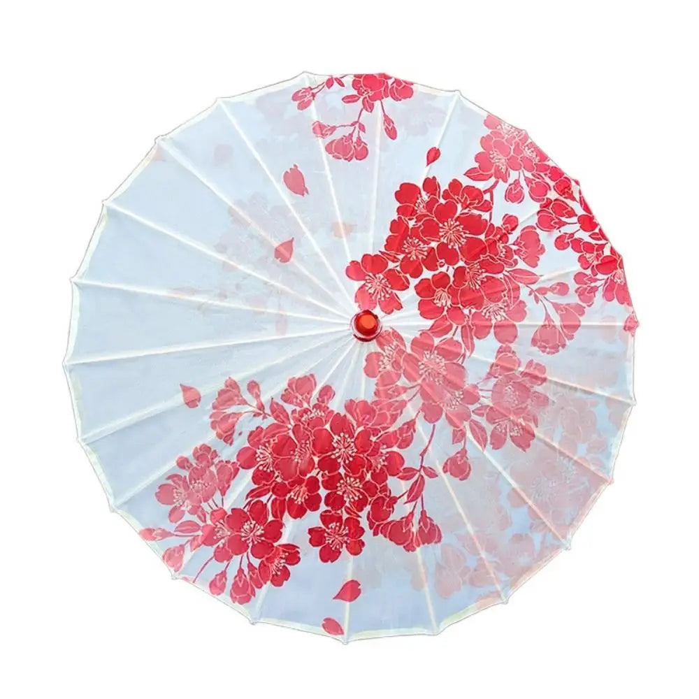 Handmade Chinese Silk Parasol | Decorative Dance Umbrella Decorative Parasol Oasis Select 82cm-32.28in-Style 5