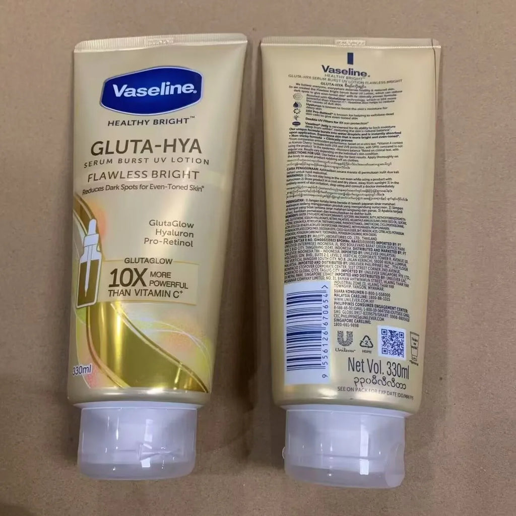 330ml For Vaseline Night Whitening Body Cream Rose Nicotinamide Moisturizing White Large Bottle Light Oasis Select gold