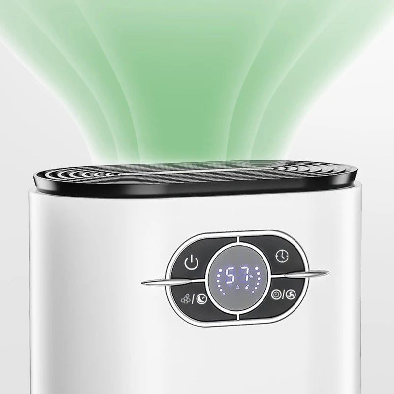 1.2L Smart Electric Dehumidifier with Remote & Anion Purifier