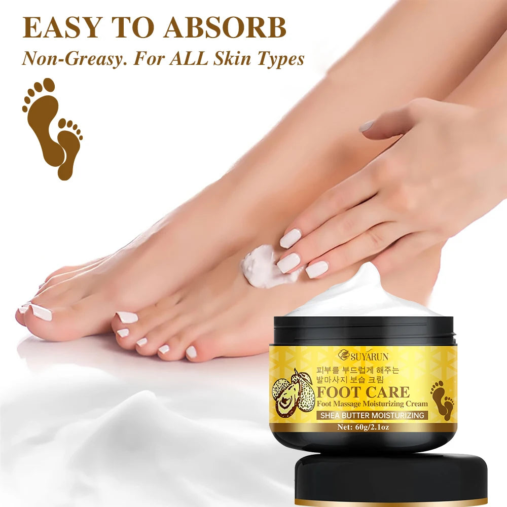 SUYARUN Oat & Witch Hazel Foot Cream – Dry & Cracked Heel Care