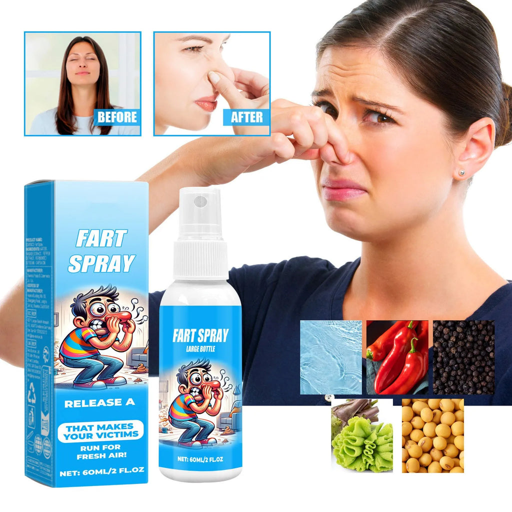 60ml Super Stink Fart Spray – Extra Strong Prank Gag Gift Novelty Prank Spray Oasis Select A