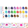 Rhinestones for Crafting 32000 Pieces 3mm Jelly Rhinestones with 40 Colors Jelly Gems Decoration for Jewelry Crafts Shoes Oasis Select China Mainland set
