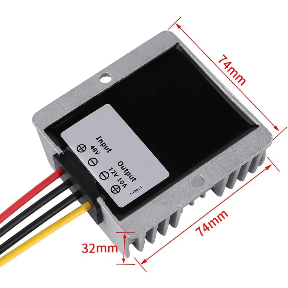 DC to DC Converter 48V to 12V Voltage Step Down Power Source 10A 120W Oasis Select