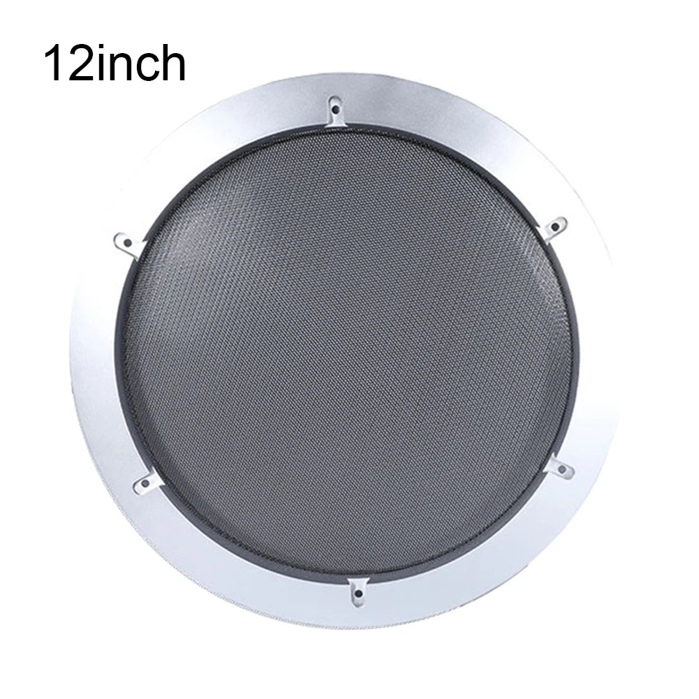 Car Speaker Mesh Speaker Net Cover Car Audio Home Audio Black Spray Treatment Easy Installation Enhanced Sound Quality Oasis Select Silver Black