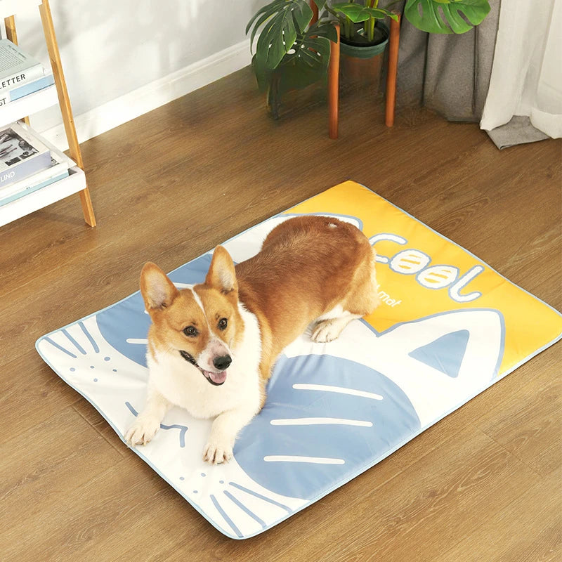 Shiba Inu Kennel Mat Pet Dog Teddy Corgi Car Seat Mat Mat Four Seasons Universal Breathable Easy To Clean Oasis Select