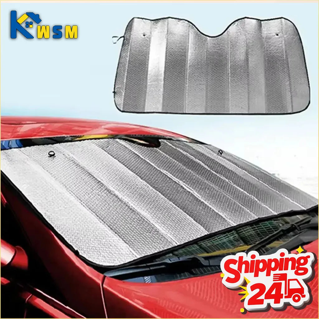 Sun Shade for Car Windshield Front Window Sun Protector Heat Shield UV Block Foldable Auto Sunshade for Summer Oasis Select