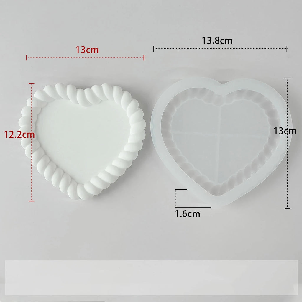 Bubble Tray Silicone Mold – Resin, Plaster & Coaster DIY Casting