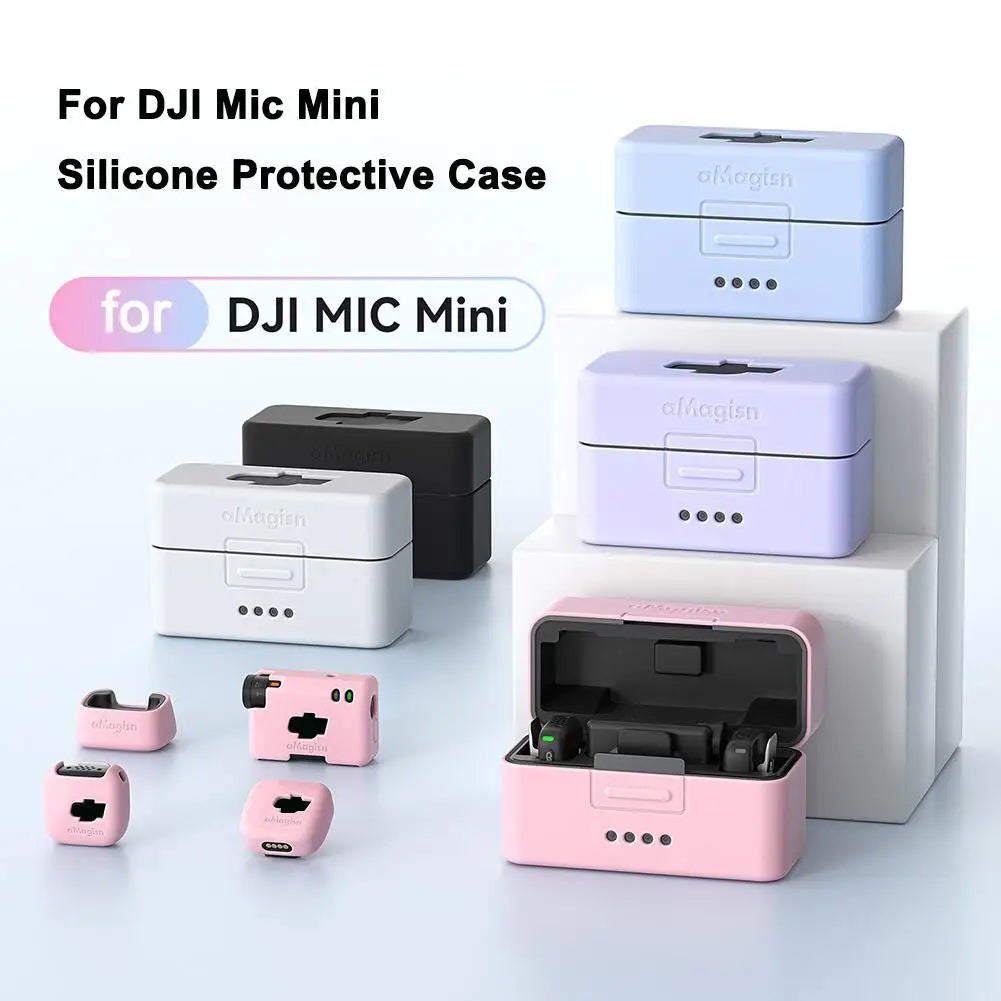 Silicone Protector Case for DJI Mic Mini – Full Coverage Set