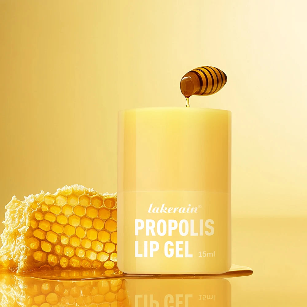 Honey Propolis Lip Butter Gel | 12HR Overnight Hydrating Lip Mask