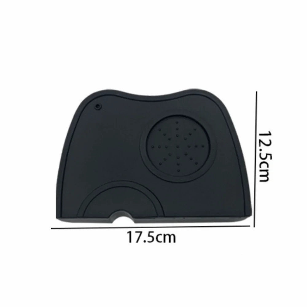 Silicone Espresso Coffee Tamper Mat Station Non Slip Coffeeware Press Tampering Holder 51-58mm WDT Tools Silicone Corner Mat Pad Oasis Select Middle