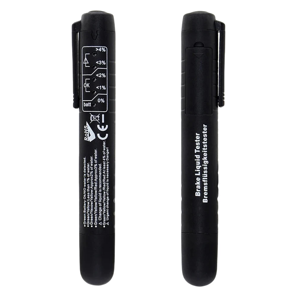5-LED Brake Fluid Tester Pen – DOT3/DOT4/DOT5 Oil Quality Check Brake Fluid Tester Oasis Select