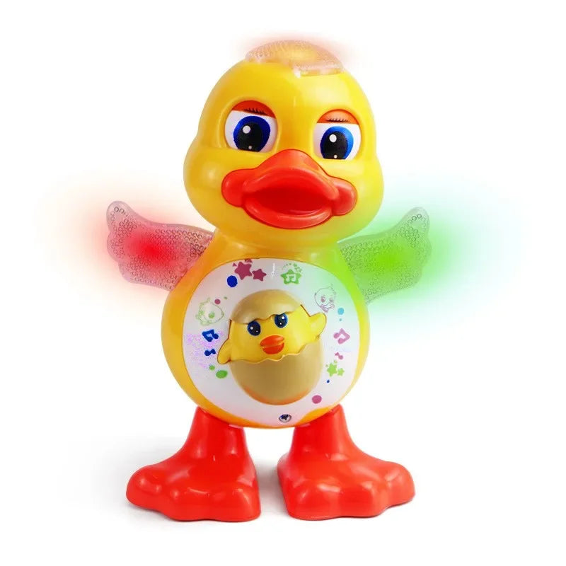 Electric Dancing Duck Toy – Musical, Lights & Interactive Kids Gift