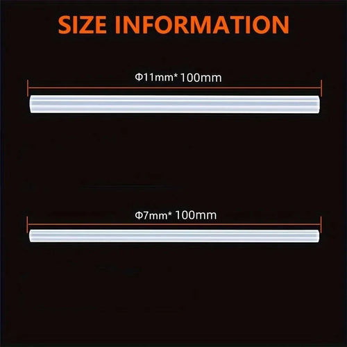 7/11mm *150mm 10pc Hot Melt Glue Sticks, Mini Size Glue Gun Sticks, For Glue Gun DIY Art Craft, General Repairs Home Decoration Oasis Select