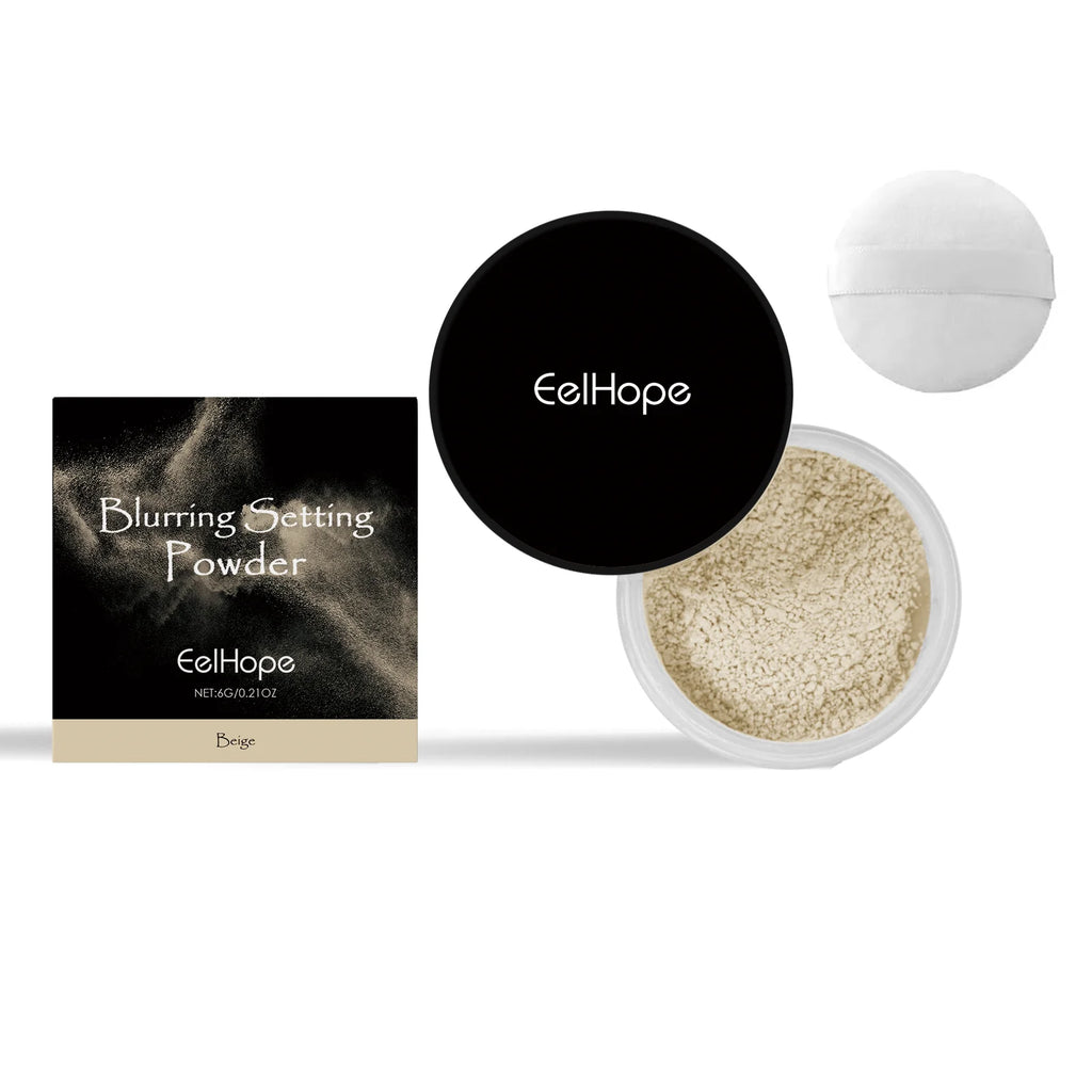 Eelhope Blurring Setting Powder – Matte Oil Control 6g Loose Setting Powder Oasis Select Beige