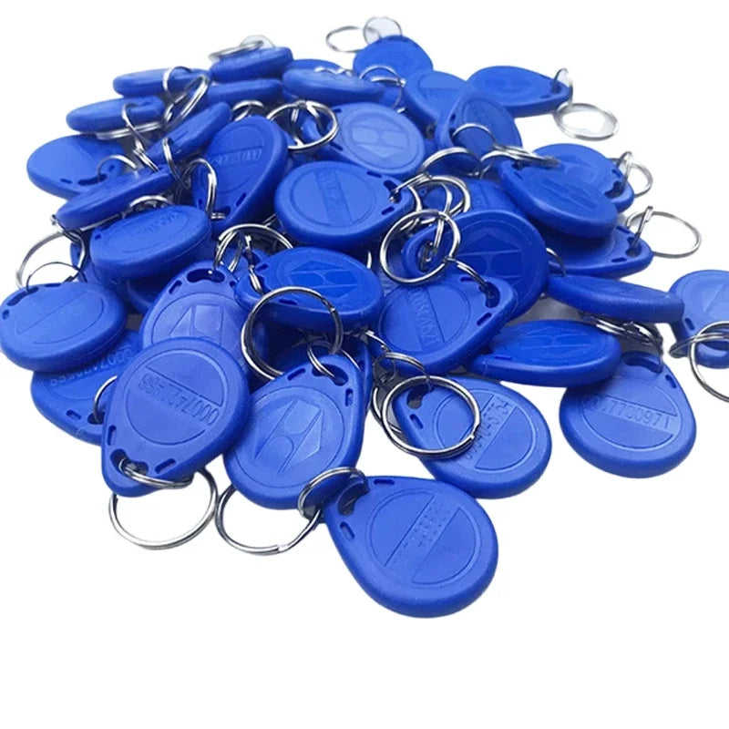 10/50/100pcs T5577 Rewritable 125KHz RFID Key Fob Copy Writable Rewrite Duplicate RFID Tag Proximity Token Keyfobs Can Copy Card Oasis Select 100pcs