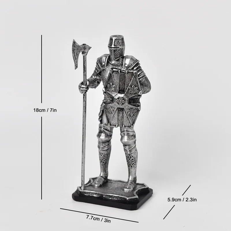 Nordic Vintage Knight Decoration Creative Living Room Office Decoration Home TV Cabinet Decoration Oasis Select WS24103-Y