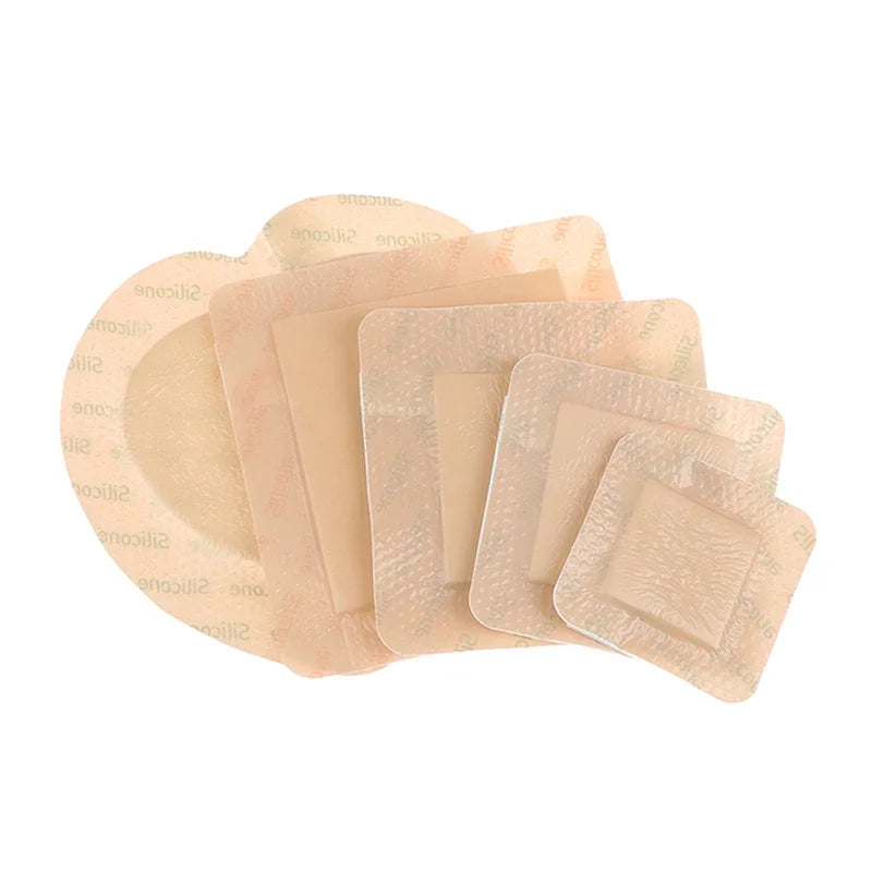 Silicone Foam Adhesive Wound Dressing – Sterile Healing Pad
