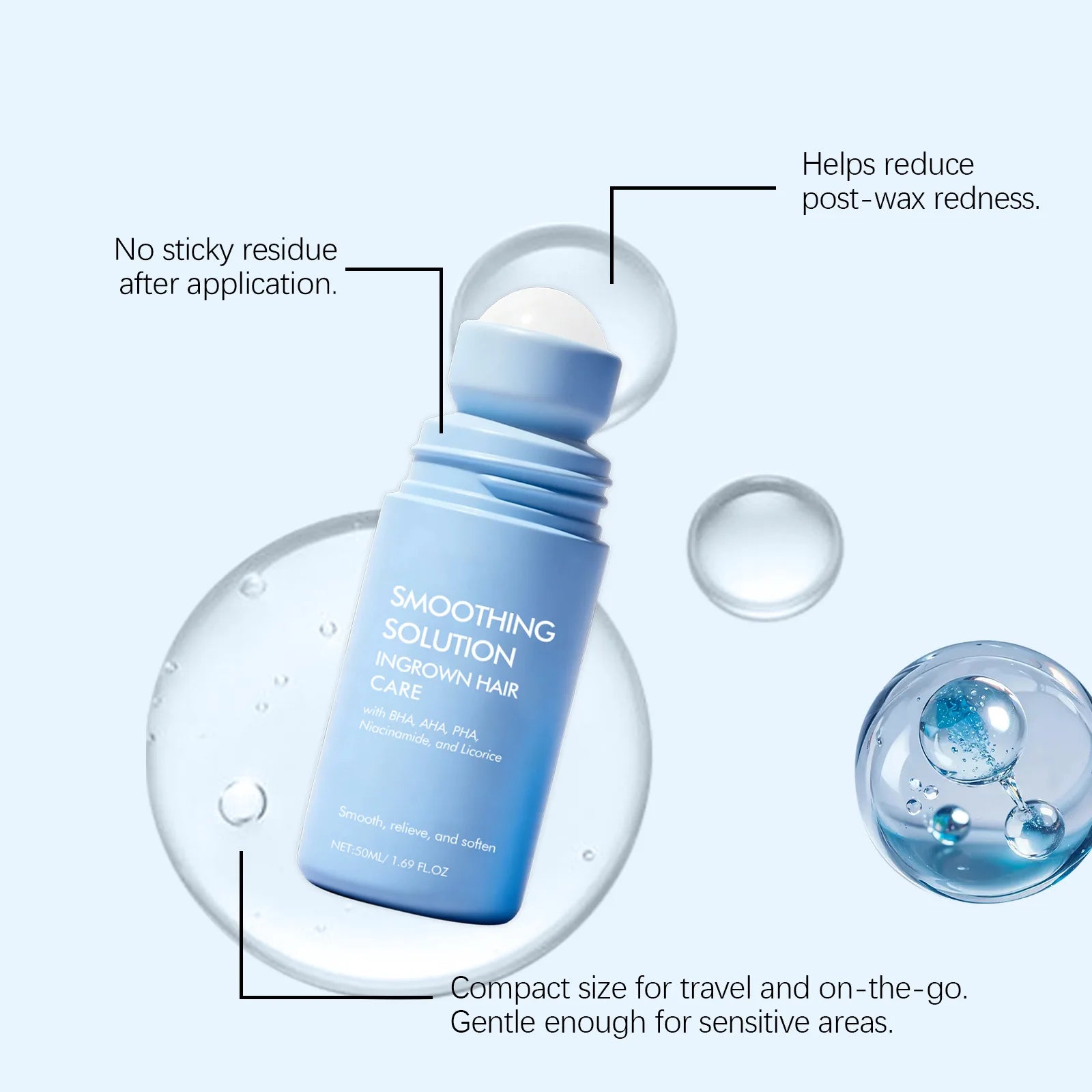 Centella Nicotinamide After Shave Oil Roller – Soothe & Repair After Shave Oil Oasis Select