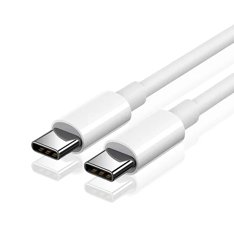 PD 120W USB C to USB Type C Cable Fast Charge Data Cable For Huawei Samsung Xiaomi Macbook iPad Data Line Type C To Type C Oasis Select