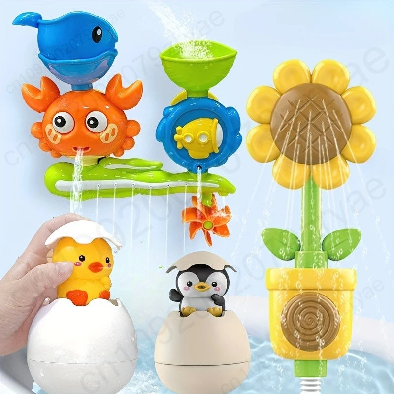 Interactive Suction Cup Bath Toy Set for Youngsters，Ideal for Youngsters and Schoolers, Perfect Gift for Halloween, Christmas Oasis Select