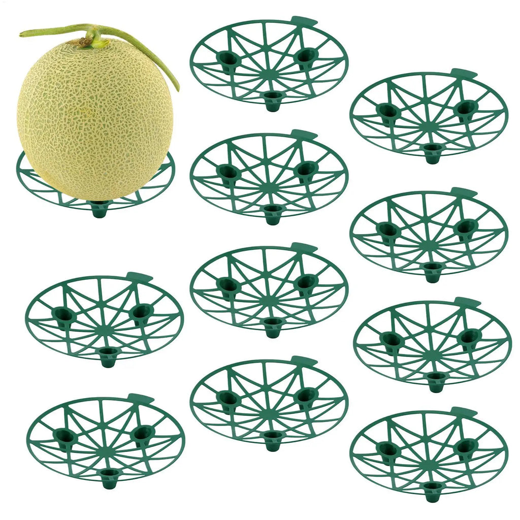 Watermelon Support Stand 10 Pieces Watermelon Harvest Basket for Garden Stackable Plant Growing Holder Rack for Squash Pumpkins Oasis Select