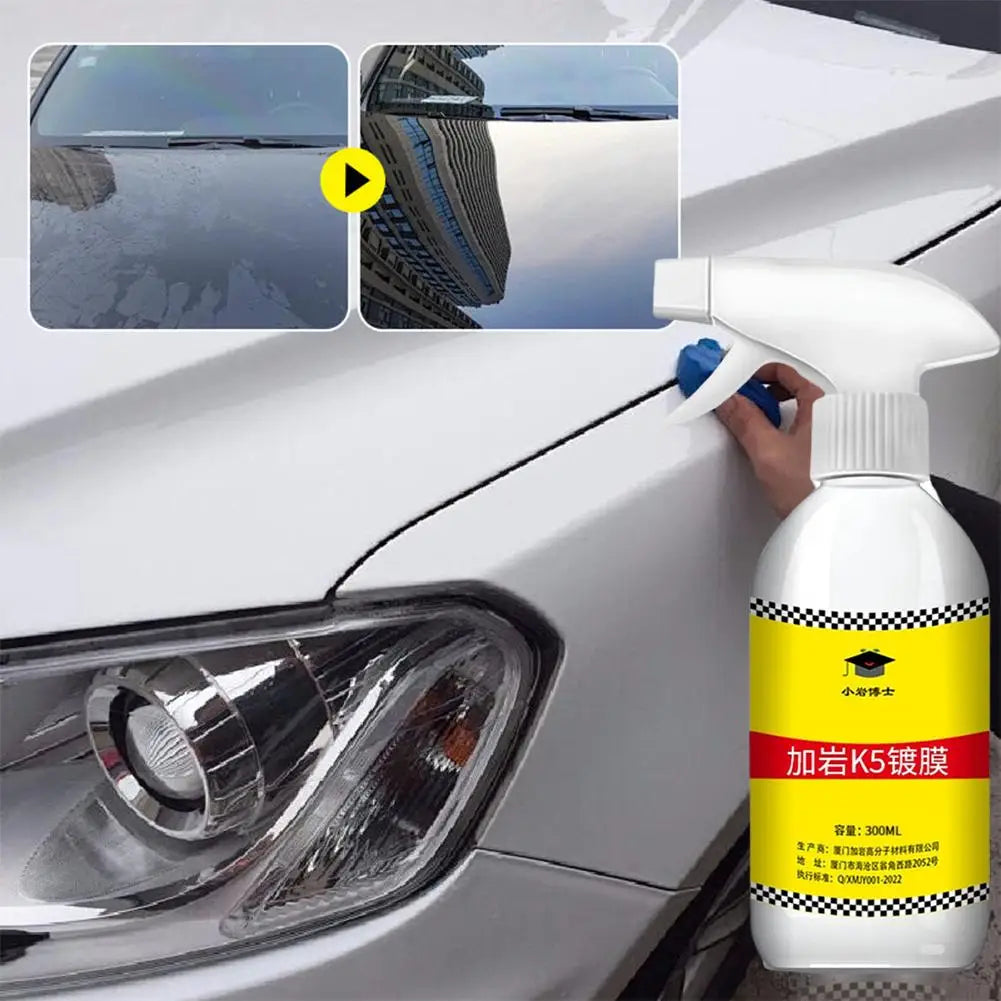 Liquid Glass Car Coating Spray – Anti-Fog, 5H Waterproof Shield Car Paint Coating Oasis Select