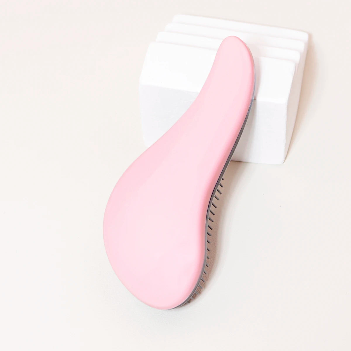 Antistatic massage brush winding shower massage brush wet hair curly brush salon hairdressing tool Special for real hair wigs Oasis Select haitunshuan-fen