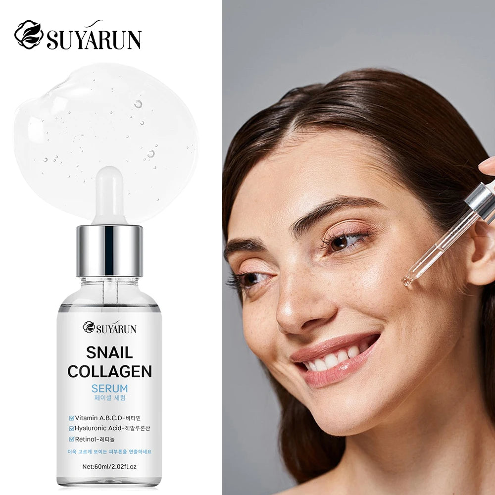 SUYARUN Snail Collagen Serum – Brightening & Hydrating Essence Face Serum Essence Oasis Select