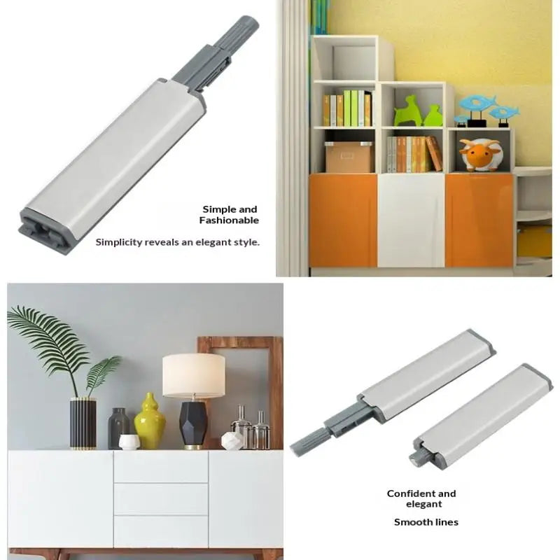 10PCS Magnetic Push Latches For Cabinets, Push To Open Cabinet Hardware, Push Touch Latch, Kitchen Door Push Latch Oasis Select