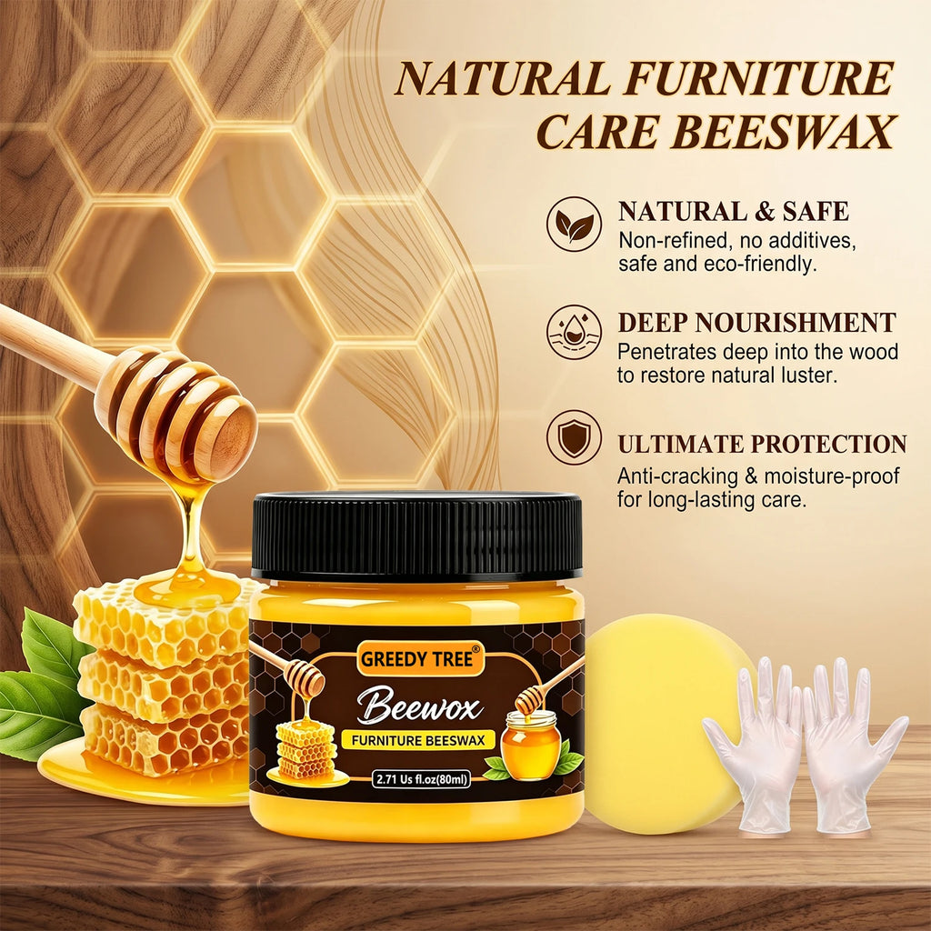 Beeswax Rosewood Furniture Polish & Wood Floor Care Oil 80g