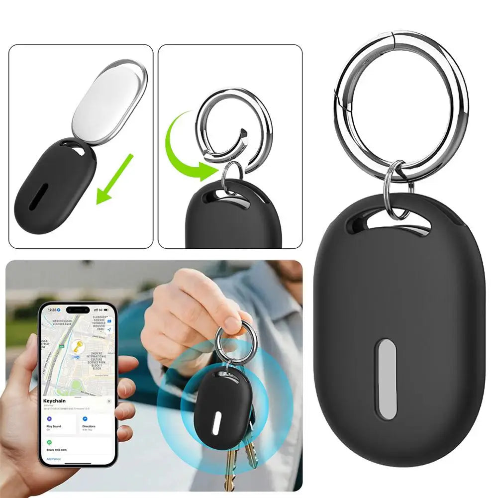 Silicone Case for Xiaomi Tag Smart Tracker with Keychain
