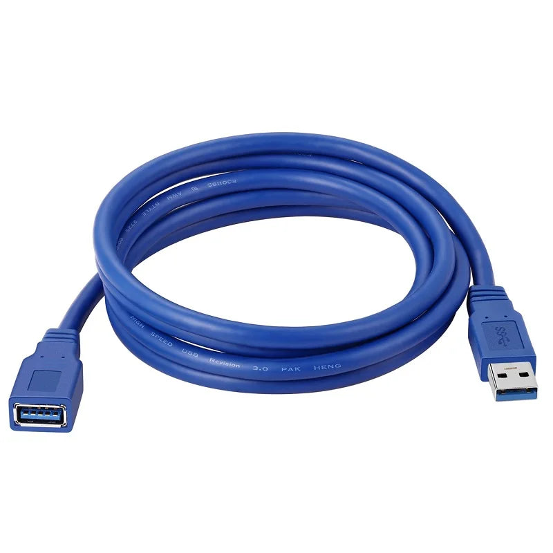 5m 3m 1m USB 3.0 Extension Cable Male to Female M/F Cord Adapter Data Transfer Charging Transmission Hard Disk Connection Cable Oasis Select