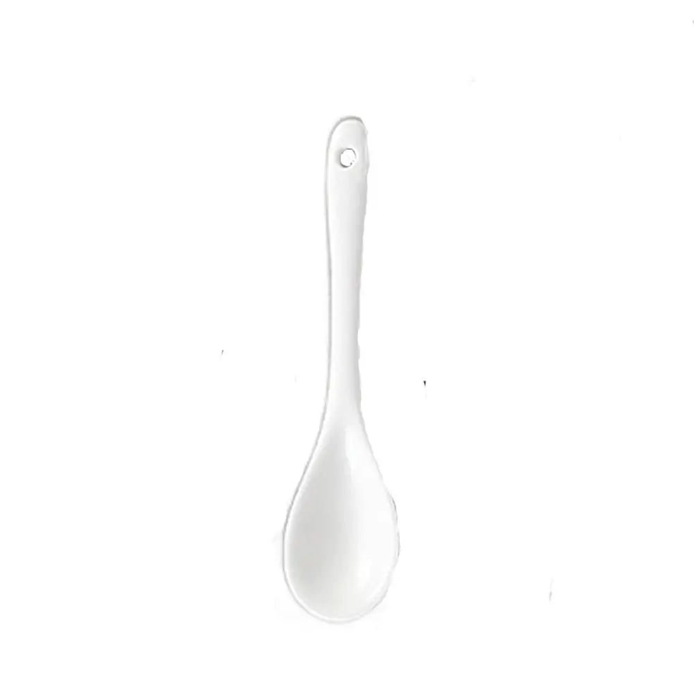 Ceramic Long Handle Spoon – Coffee, Tea, Honey & Ice Cream