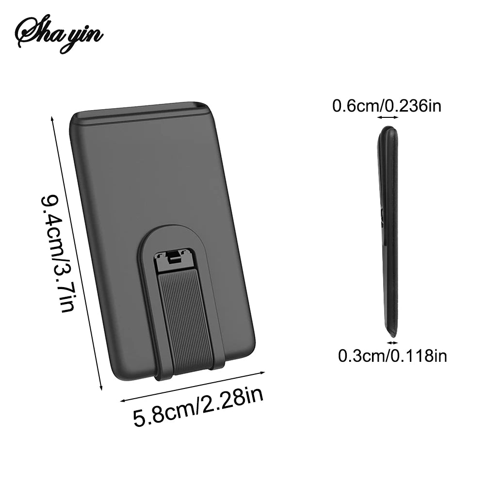 Silicone Phone Card Holder Adhesive Stick-On Wallet – Universal