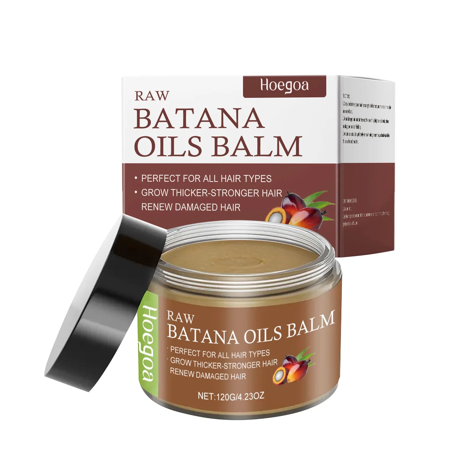 Pure Batana Hair Mask Repair Split Ends Dry Promote Regeneration Oasis Select 120g