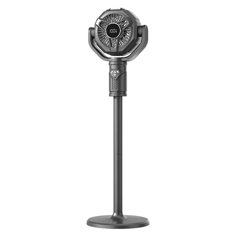 F10 Rechargeable Floor Fan | 10 Speeds, Remote & USB Type-C