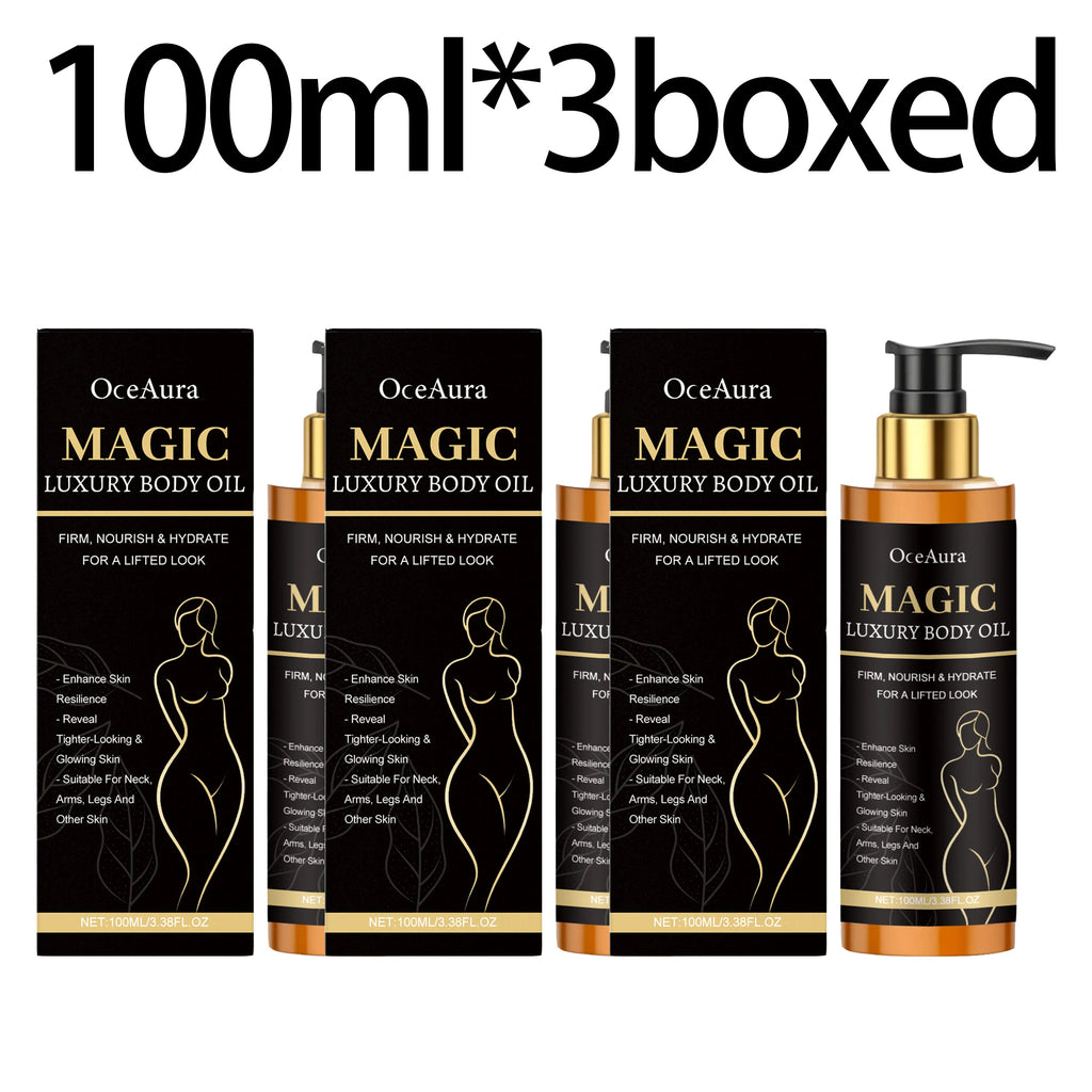Skin Firming Oil Firming Lift Skin Remove Fine Lines Anti Dryness Improve Sagging Smooth Moisturizing Massage Essential Oil Oasis Select 100ML Boxed X 3PCS
