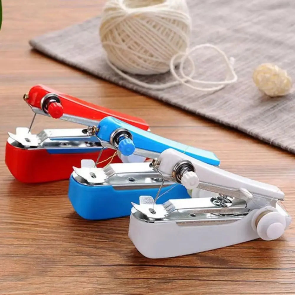 Mini Household Handheld Sewing Machine Pocket Outdoor Portable Sewing Machine Travel Small Sewing Machine for Outdoor Activities Oasis Select