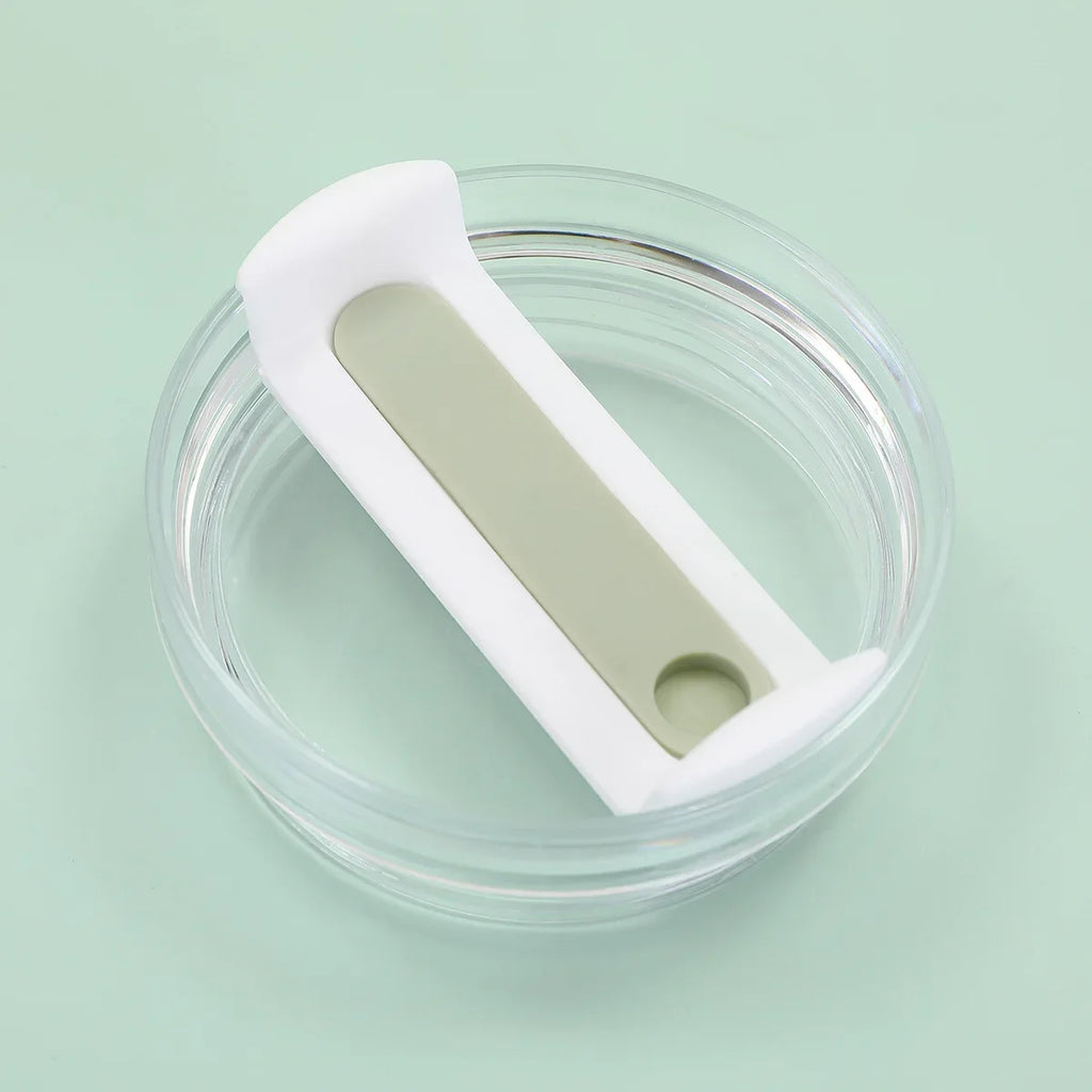 40Oz Sealing Bottle Cover Splash Spill Proof Plain Plastic Replacement Lids for Stanley Quencher H2.0 40oz Tumber Cup Oasis Select 23