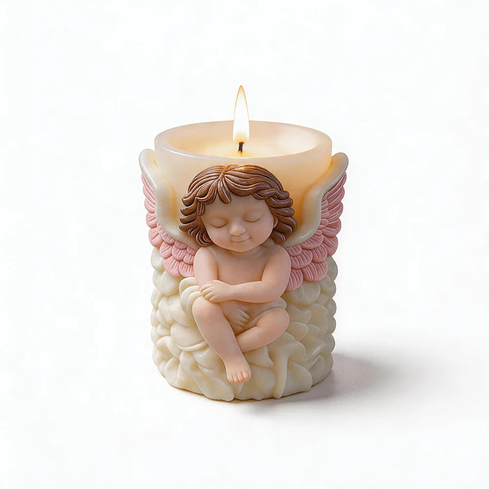 Angel Silicone Candle Mold – DIY Human Figure Mold for Gifts