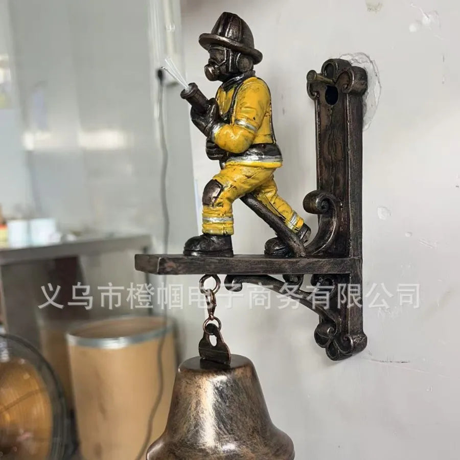 Basset Hound Welcome Doorbell Animal Series Welcome Doorbell decorative figurines Oasis Select firefighter