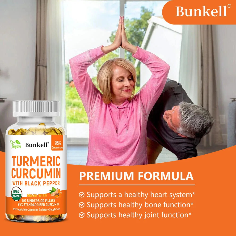 Turmeric Curcumin 95% Curcuminoids Black Pepper & Ginger Herbal Supplement Oasis Select