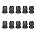 10 Pieces Nylon Cable Gland Kit, Waterproof Ip68 Cable Gland Joints Adjustable Locknut, Pg7 Pg9 Pg11 Pg13.5 Pg16 Oasis Select PG11