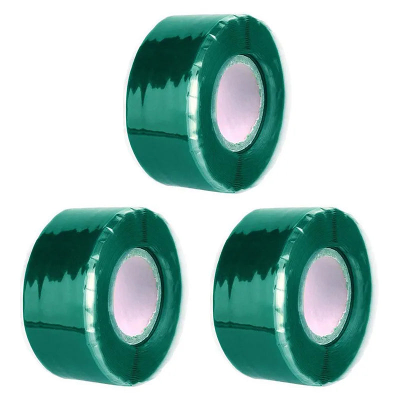 1/3pcs Super Strong Fiber Waterproof Tape Stop Leaks Seal Repair Tape Performance Self Fix Tape Adhesive Sealing Tape 1.5m New Oasis Select 25mm green-3pcs 1.5m