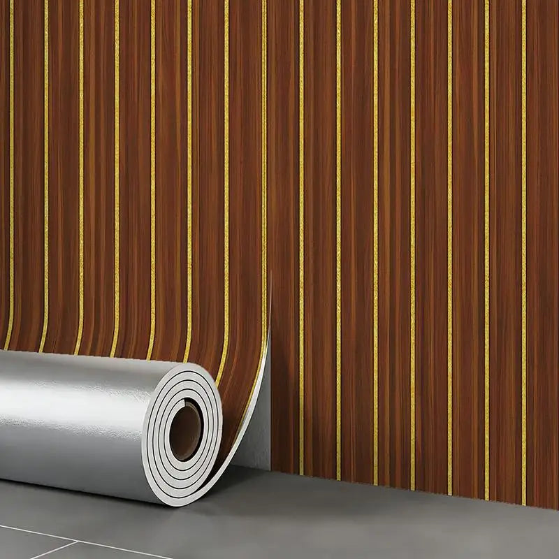 1pcs Thick Brown Grid Peel And Stick Wallpaper Faux Plaid Design Waterproof Ideal For Walls Ceilings Home Decor Oasis Select 3mx40cm 09