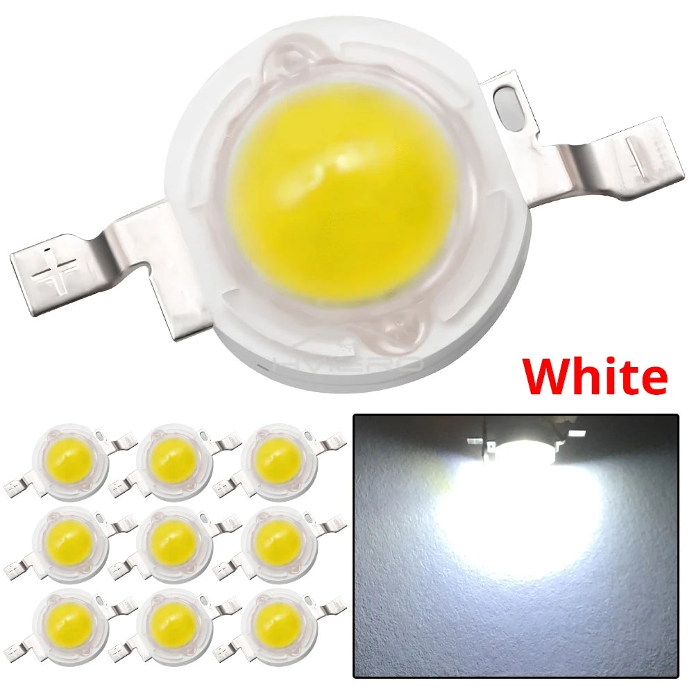 5W High Power LED Chip Bead Emitters – 6 Colors, DIY Lighting