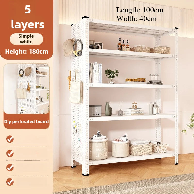 Shelves with holes and plates Household shelves Shelves Multi-layer floor Oasis Select Fifth floor 180