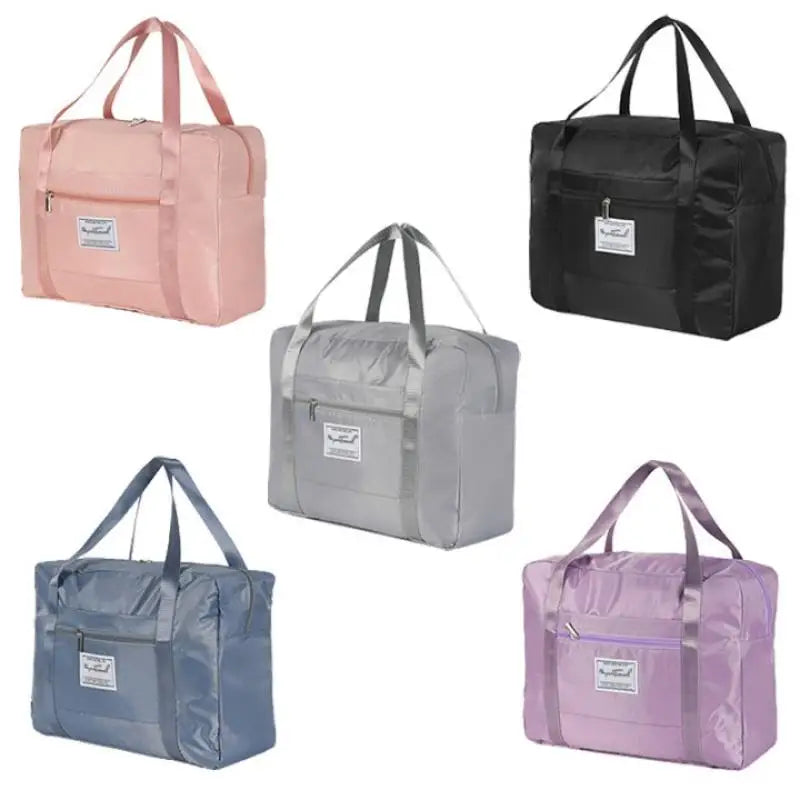 Large Capacity Functional Portable Nylon Moving Storage Bag Folding Luggage Bag Aircraft BagMulti Travel Bag Shoulder Bag Oasis Select