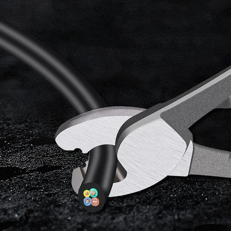 6/8/10Inch Wire Stripper Multifunctional Non-Slip Wire Cable Cutter Mechanical Electrician Professional Pliers DIY Hand Tools Oasis Select