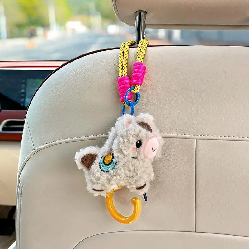 Car Backseat Organizer Cute Cartoon Car Seat Back Hooks Storage Holder Creative Car Accessories Interior Oasis Select A6
